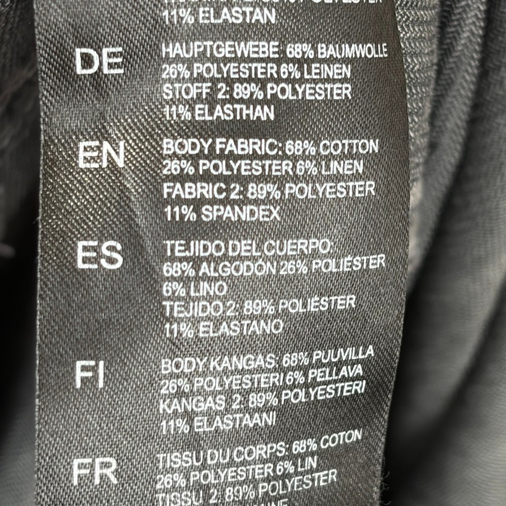 Kuhl Splash Roll-Up Hiking Pants Blue Grey Herringbone Womens 14‎ Reg 6272 - Picture 10 of 12